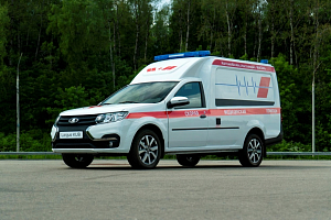 Скорая помощь на базе Lada Largus Kub. Класс А фото
